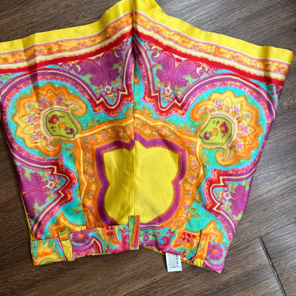 Zara high waisted print shorts - Picture 8 of 9